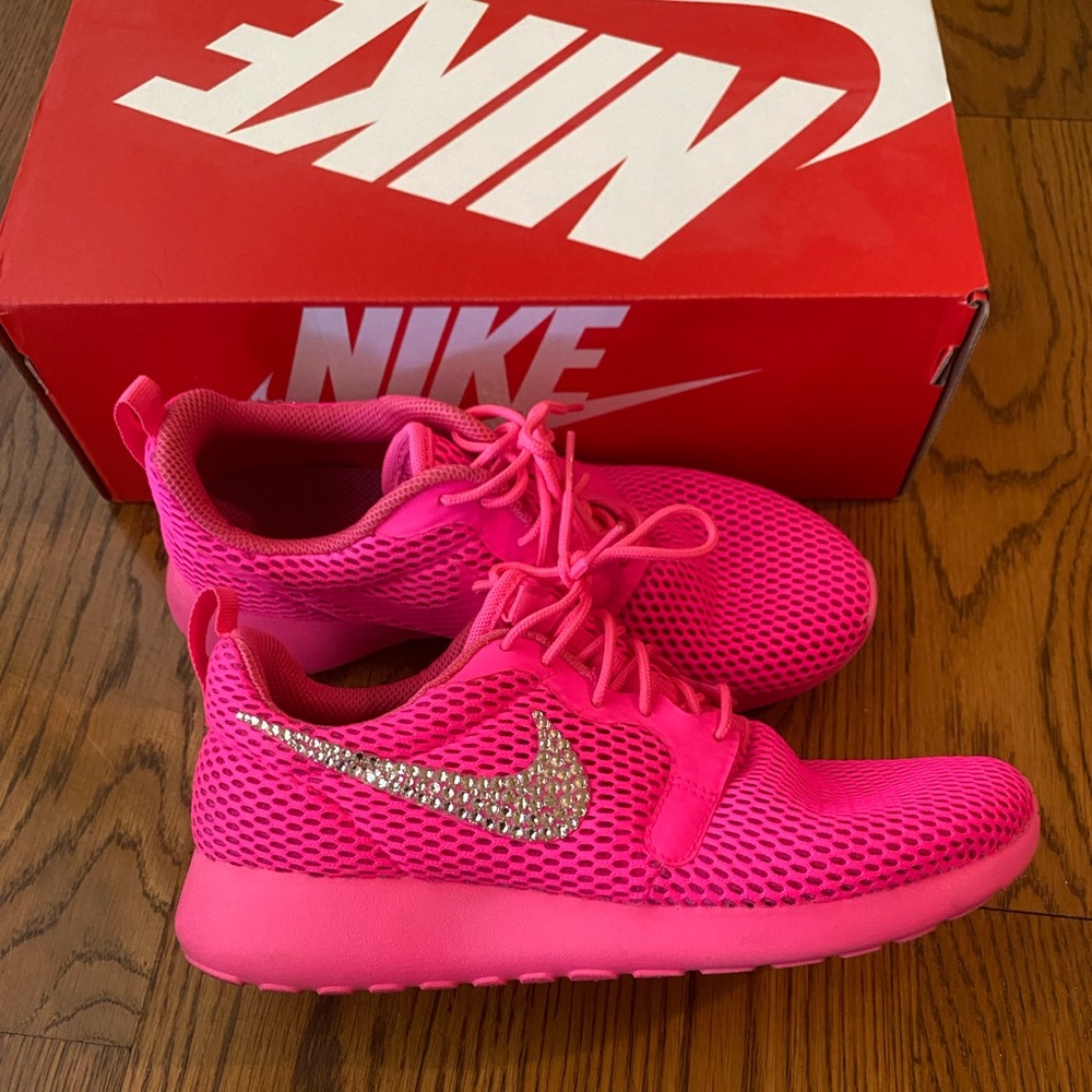 Nike Roshe One with Swarovski crystals